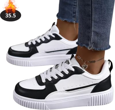Livano Schoenen Dames - Sneakers - Comfortabel - Casual - Volwassen - Zwart - Maat 35.5