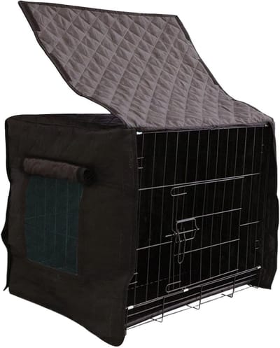 Hondenkooihoes - Kennelhoes Hond - Huisdier Beschermen - Waterdicht Ademend - 49 x 31 x 33 inch - Zwart