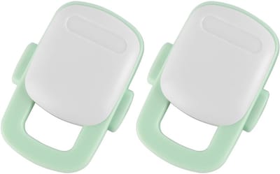 Dailygoods- Oven Veiligheidsslot Hittebestendig - Deurslot Keukenapparatuur - Oven Beveiligingsset - Vergrendelingsmechanisme - Lichtgroen - Duurzaam Materiaal