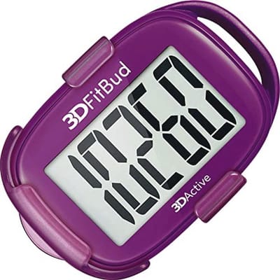 Gemakkelijke 3D Pedometer met Clip en Lanyard - Stappenteller voor Actief Leven