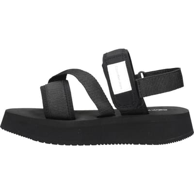 Calvin Klein - Prefresato Sandal Badge Zwart 36