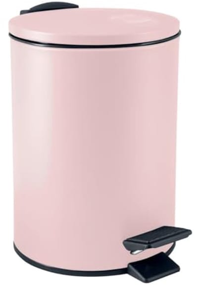 Cosmetica-emmer 3 liter roestvrij staal met softclose en binnenemmer