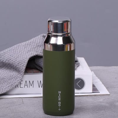 Tasse isotherme NESS en acier inoxydable pour le sport en plein air, simple et tendance, idéale pour le café, portable, mini et pratique 400ml