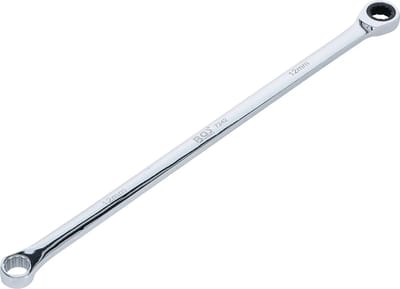 BGS Ratelring- en ringsleutel - extra lang - 12 mm
