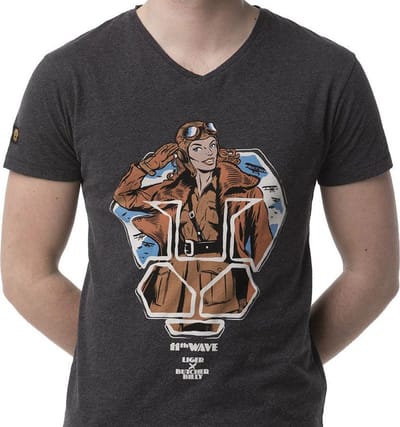LIGER X Butcher Billy- Aviator-Limited Edition van 360 stuks - T-Shirt - Maat S- v hals