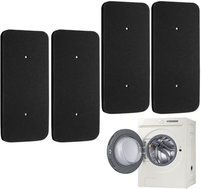 Dailygoods- Trommeltype Filters - 4 Stuks - Katoen - 27,5 x 12,5 x 1 cm - Droger Filter - Compatibel met 40006731 - Goede Filtratieprestaties - Drogerfilter