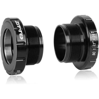 MTB Racefiets BSA68/73mm Trapas met schroefdraad voor BB30/PF30/BB386 30mm crankstel zwart
