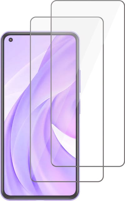 Screenprotector geschikt voor Xiaomi Mi 11 Lite NE - Screenprotector geschikt voor Xiaomi Mi 11 Lite NE Gehard Glas - 2 Stuks