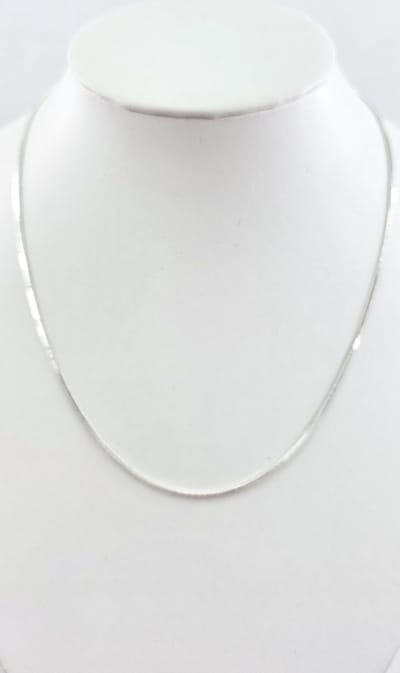 Verzilverde halsketting Set van 2 – kettingen 38 cm voor je hanger. Perfect te lageren met andere kettingen voor een trendy gestapelde look.