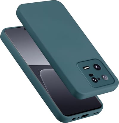 Cadorabo Hoesje geschikt voor Xiaomi 13 Pro 5G in LIQUID GROEN - Beschermhoes gemaakt van flexibel TPU silicone Case Cover