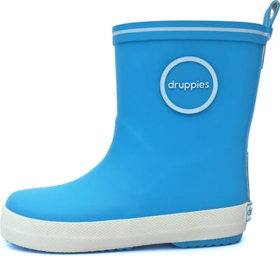 Druppies Regenlaarzen Dames - Blauwe Rubber Laarzen - Trendy - Fashion - Maat 37