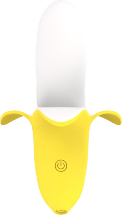 Cupitoys® Vibrator banaan - 13,1cm - 12 standen standen - Vibrators voor vrouwen en mannen - Sex toys voor vrouwen en mannen