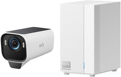 eufy HomeBase Professional S1 + eufyCam S3 Pro Outdoorcam - 4K Ultra HD-resolutie, MaxColor Vision™ technologie, Zonne-energie met SolarPlus™ 2.0 - Bundelvoordeel