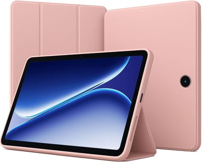TechNow Hoesje geschikt voor OnePlus Pad Go 2 Hoesje – Extreme Shock Case – Smart Case - Rose