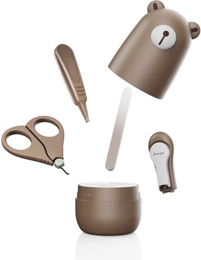 Dailygoods- Nagelknipper Set - Baby Nagelknipper - Nagelschaar - Nagelriem Knipper - Glazen Nagelvijl - Draagbare Beschermhoes - Baby Nagelset