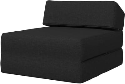 Vouwbare Bank - Slaapbank Matras - Ruimte Besparen - Dubbele Functie - 60 x 70 cm - Zwart