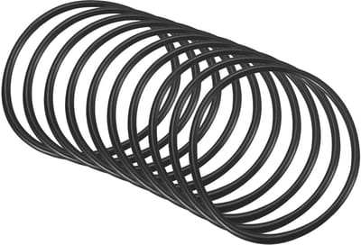 10 stuks nitrilrubber, nitrilrubber, 34 mm x 30 mm x 2 mm, voor kraan, loodgieter, reparatie, afdichting, zwart