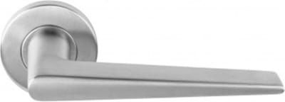 Formani Deurklink Basics LB21H Geveerd Op Rozet Mat RVS