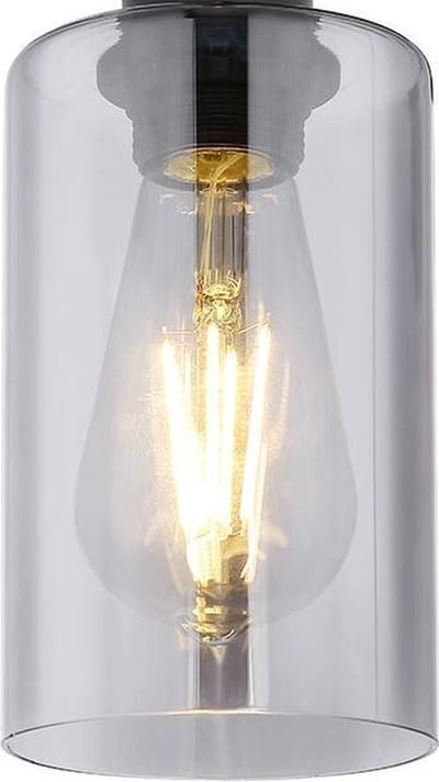 Globo - hanglamp - Hadera - zwart - metaal - grote eettafellamp - E27 - 15465-4H