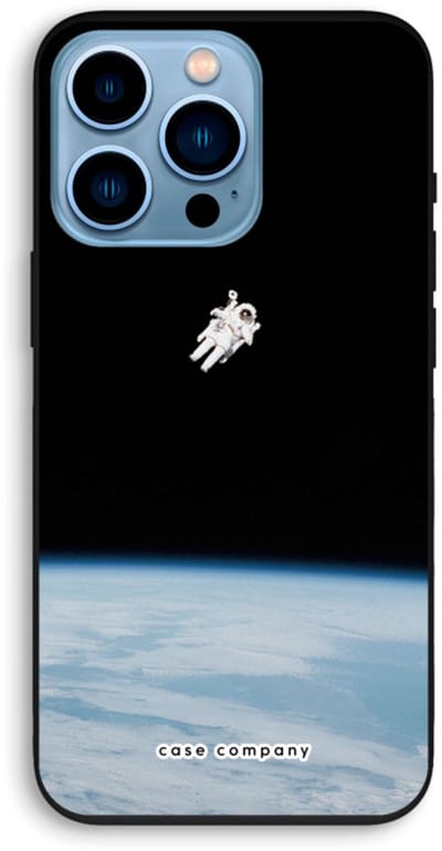 Case Company® - Hoesje geschikt voor iPhone 13 Pro hoesje - Alone in Space - Biologisch Afbreekbaar Telefoonhoesje - Bescherming alle Kanten en Schermrand