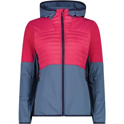 Hybride Stretch Performance hoodie dames CMP Unlimitech Feel Warm Flat