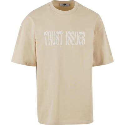 DEF - Trust Issues Heren Tshirt - S - Grijs