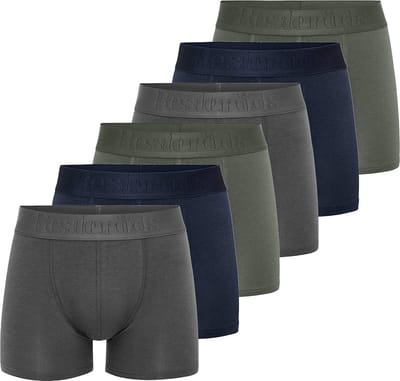 Resteröds Heren retro short / pant 6 pack Bamboo