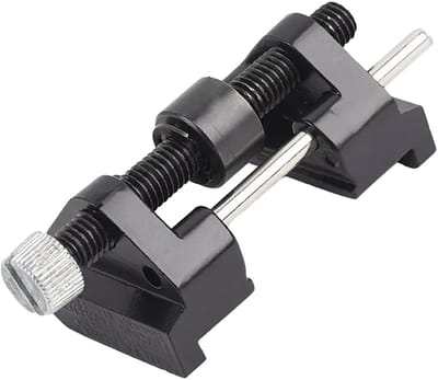 Dailygoods- Beitelslijpset Gietijzer/Roestvrij Staal - Honinggeleider - Gereedschap Slijpen - Slijpgids - Houtbewerking - Lichtgewicht 170 g