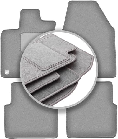Grijze automatten voor: Nissan Qashqai I J10 (brede) crossover (2007-2013)
