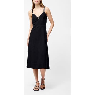 French Connection Ariette Strappy Midi Dress Black Größe: 10 | Midikleider Outlet | Damen | Schwarz