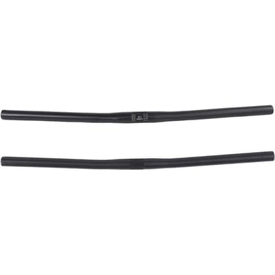 MEIJUN Alliage d'Aluminium Guidon de Vélo pour VTT Montagne Route Accessoire Plat Relevé black