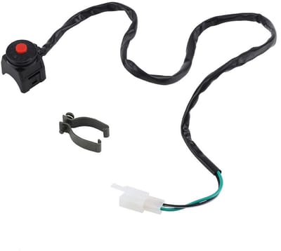 Allecto - Stuur Schakelaar - Multifunctionele Hoorns - Compact en Lichtgewicht - Killswitch Schakelaar - Geschikt voor Motorfiets - 22mm