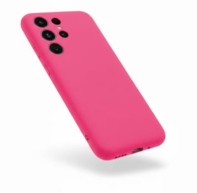 Hoesje Geschikt voor Samsung Galaxy S26 Ultra - Neon Roze - Casemania Liquid Siliconen Back Cover met Camera Bescherming