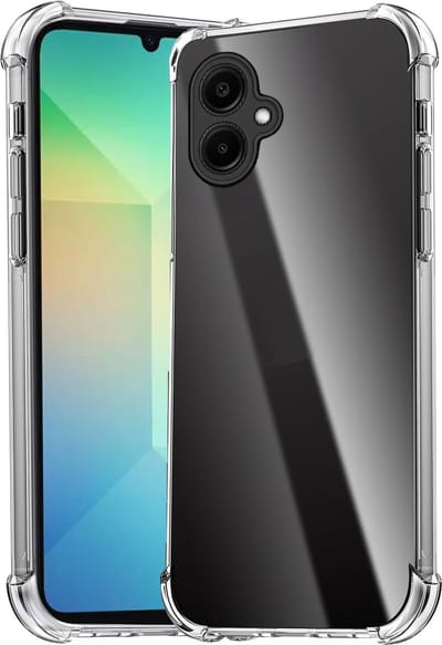 Hoesje geschikt voor Samsung Galaxy A06 - Shockproof Transparant Back Cover Case