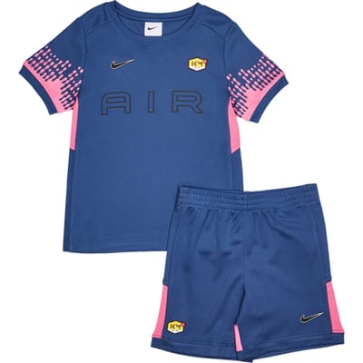 Nike Football Trainingspakken Peuter - Blauw - Maat 92 - 98 CM - Poly Jersey