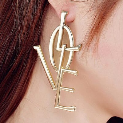 Boucles d'oreilles magnétiques amincissantes Atic pour femmes, pendantes en strass étincelants, pierre de quartz, boucles d'oreilles de drainage Atic brown