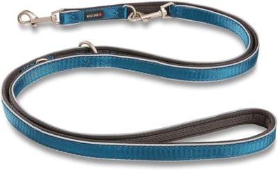 Wolters Leiband Active Pro Comfort, Grootte: 200 cm x 20 mm, Kleur: Petrol/antraciet