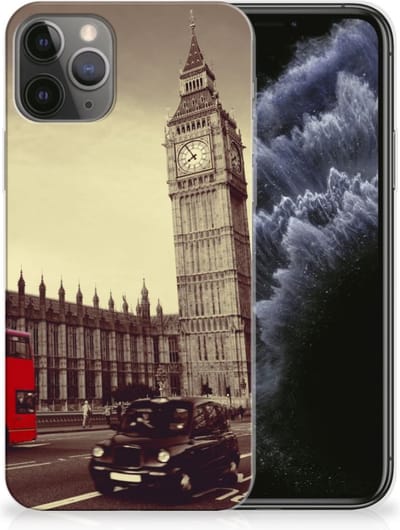 Apple iPhone 11 Pro Siliconen Back Cover Londen