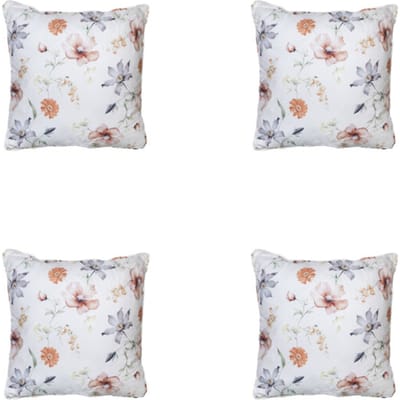 Madison - Sierkussen Florina natural - Ca. 50x50 cm - Set van 4