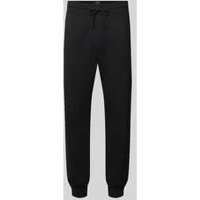 straight fit joggingbroek van katoenmix