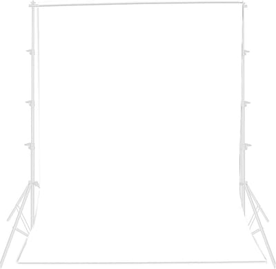 Fotostudio Achtergrond - Opvouwbaar Scherm - Portret Fotografie - Kreukbestendig Polyester - 2 x 3 Meter - Wit