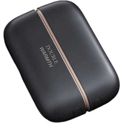 2-in-1 Magnetische Elektrische Handwarmer 6000mAh USB Oplaadbaar Afneembaar Herbruikbaar Draagbare Handverwarmer Voor Winter Binnen Buiten zwart