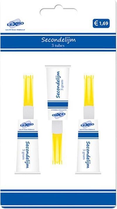 Lexro Secondelijm (3 tubes)