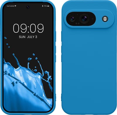 kwmobile telefoonhoesje geschikt voor Google Pixel 9 - Hoesje voor smartphone - Precisie camera uitsnede - In rifblauw