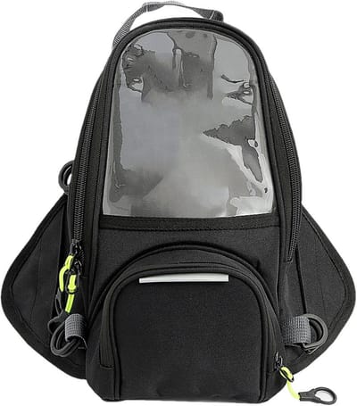 Tanktas Motorfiets - Fietstas Motortassen - Reizen Woon-werkverkeer - Magnetisch Stevige Bevestiging - 32 x 18 x 13 cm - Zwart