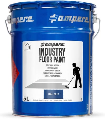 Ampere Industry Floor Paint markeerverf - 5 liter | Blauw
