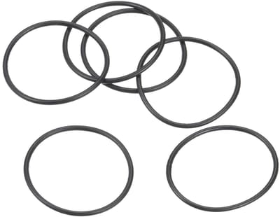 25 Stuks Nitril Rubber O-Ringen 21mm AD 19mm ID 1mm Breed voor Waterkraan, Sanitair en Auto Reparatie Zwart