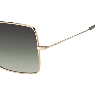 Hugo Boss Metalen zonnebril heren (Roze Goud)