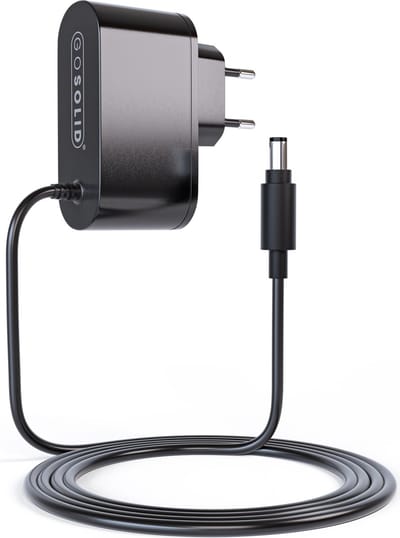 GO SOLID! ® Oplader geschikt voor Dyson DC30, DC31, DC34, DC35, DC43, DC44, DC56, DC57 – 16,75 V/24,35 V