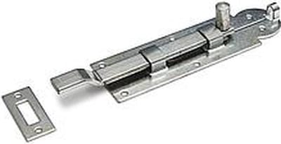 DX - Plaatschuif met bocht 100 mm verzinkt